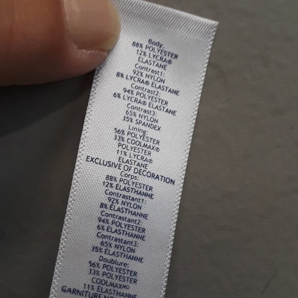 IVIVVA Teal Zig Zag Criss Cross Athletic Tank Top - Picture 5 of 10